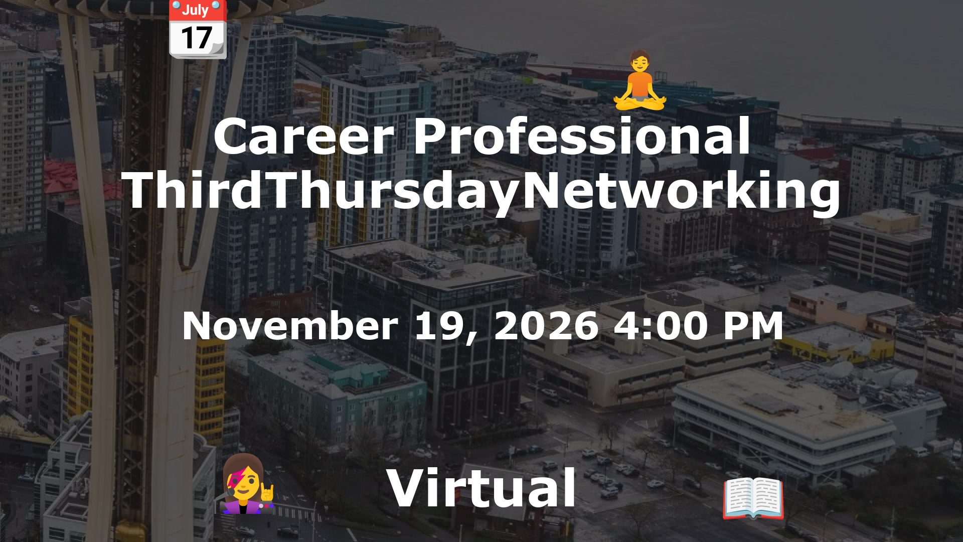 Career Professional ThirdThursdayNetworking  event image